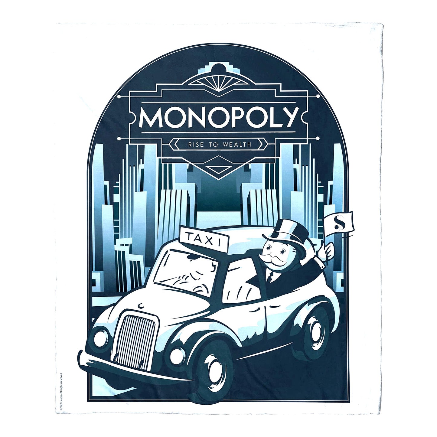 LuxWeave Monopoly Silk Touch Throw Blanket - 50"x60" Cozy Comfort for Ultimate Wealth"