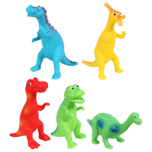 Colorful Plastic Toy Dinosaurs (Pack of 36)