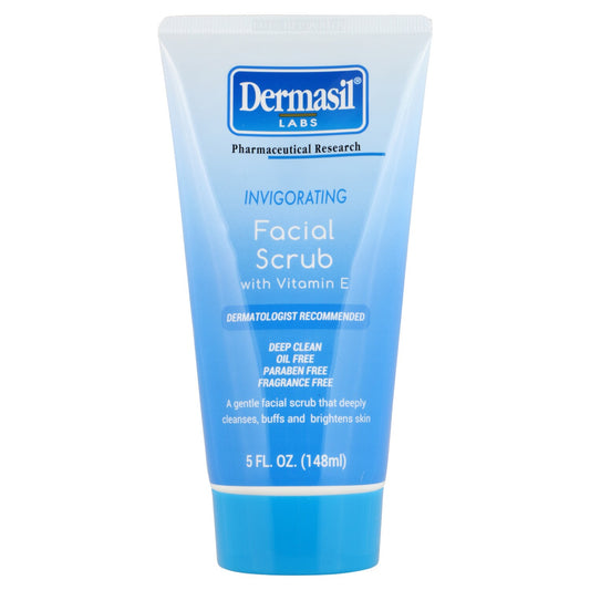 Dermasil Invigorating Facial Scrub, 5 fl.oz. Tubes (Pack of 12)