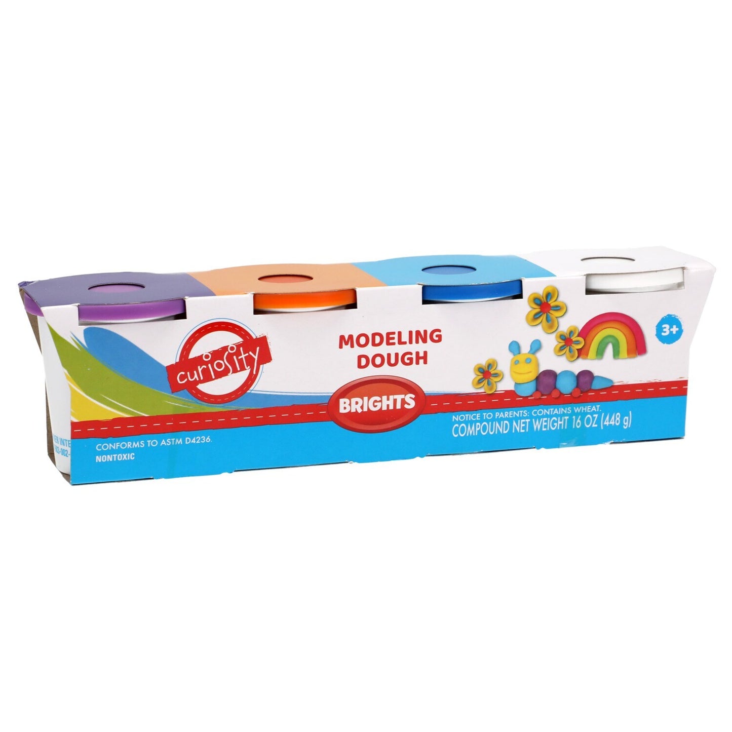 Curiosity Modeling Dough for Kids, 4-ct. Packs (Pack of 24)