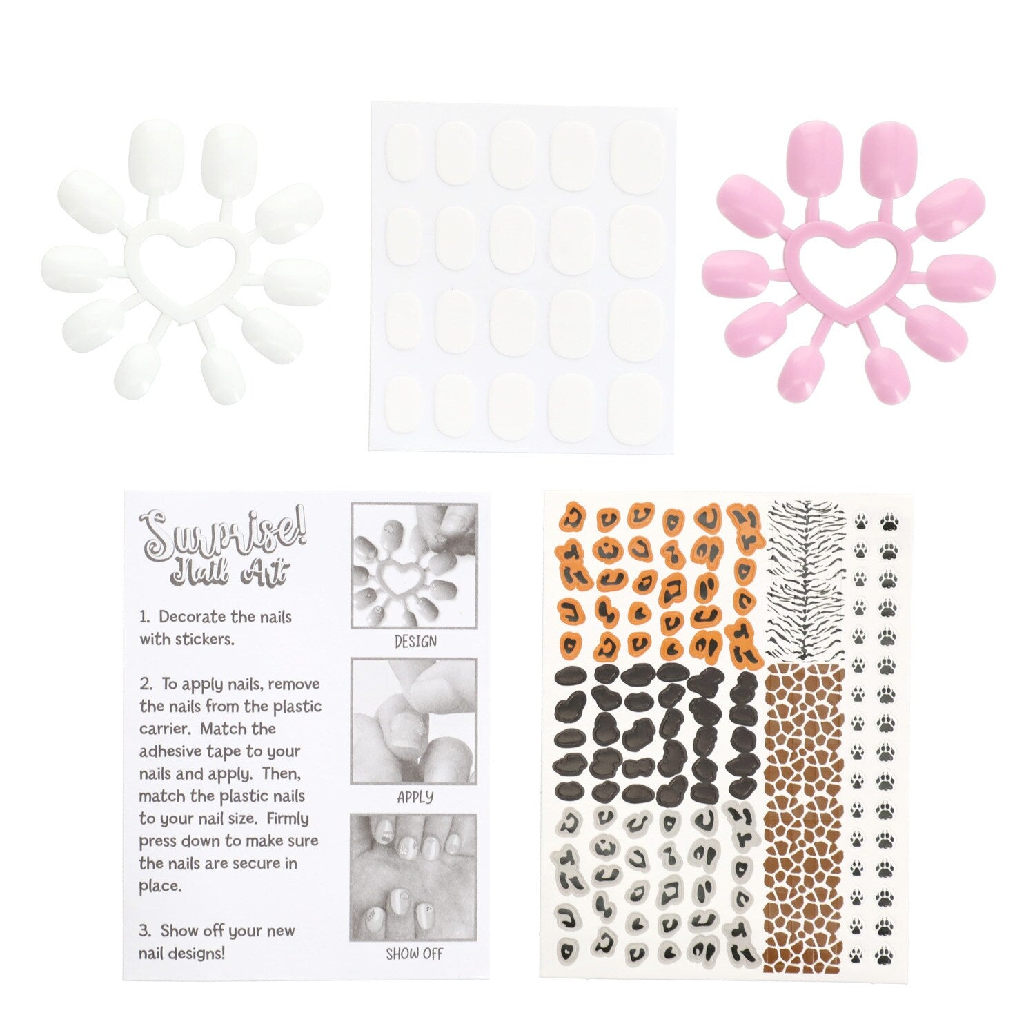Surprise Nail Art Set (Pack of 4)