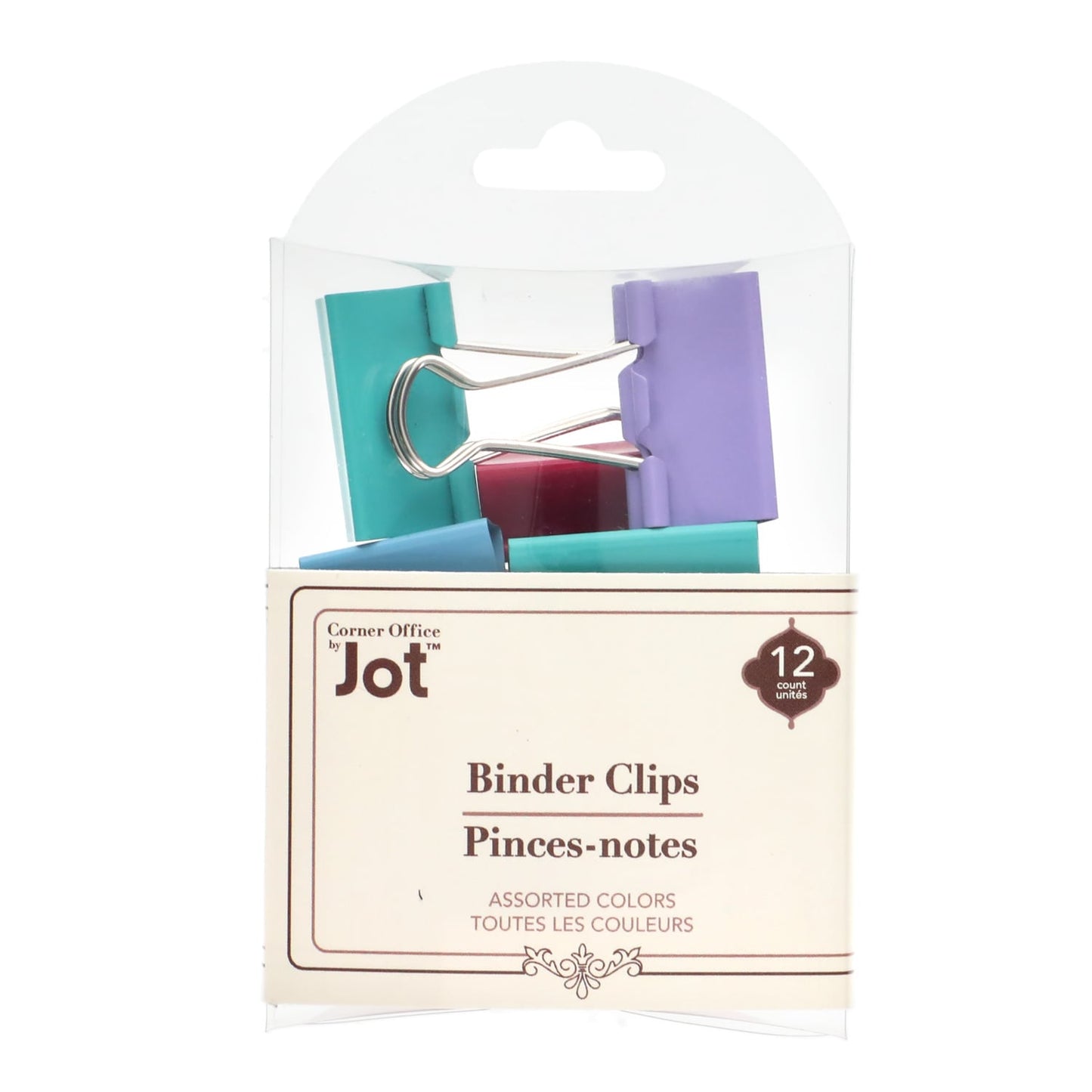 Jot Assorted Colorful Binding Pins (Pack of 24)