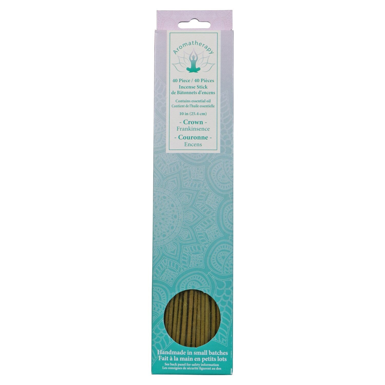 Aromatherapy Crown Incense Sticks, 40-ct. Packs (Pack of 12)