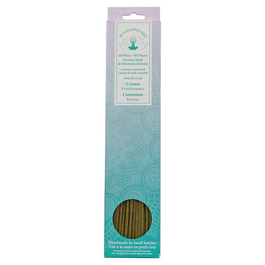 Aromatherapy Crown Incense Sticks, 40-ct. Packs (Pack of 12)