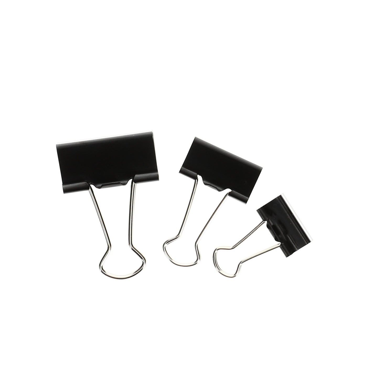 Black Metal Binder Clips, 12-ct. Packs (Pack of 36)