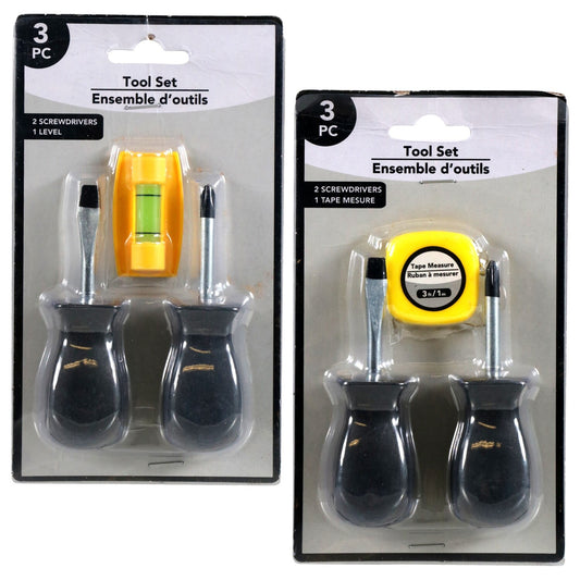 Mini Tools Sets, 3-pc. (Pack of 24)