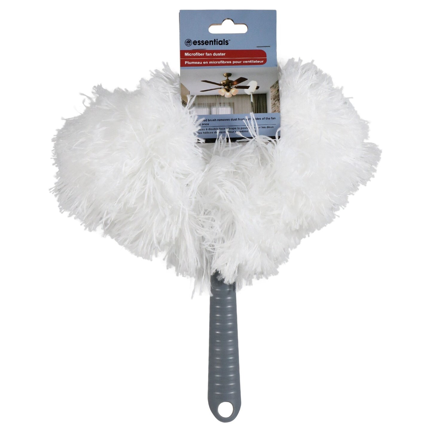 White Microfiber Fan Dusters (Pack of 24)