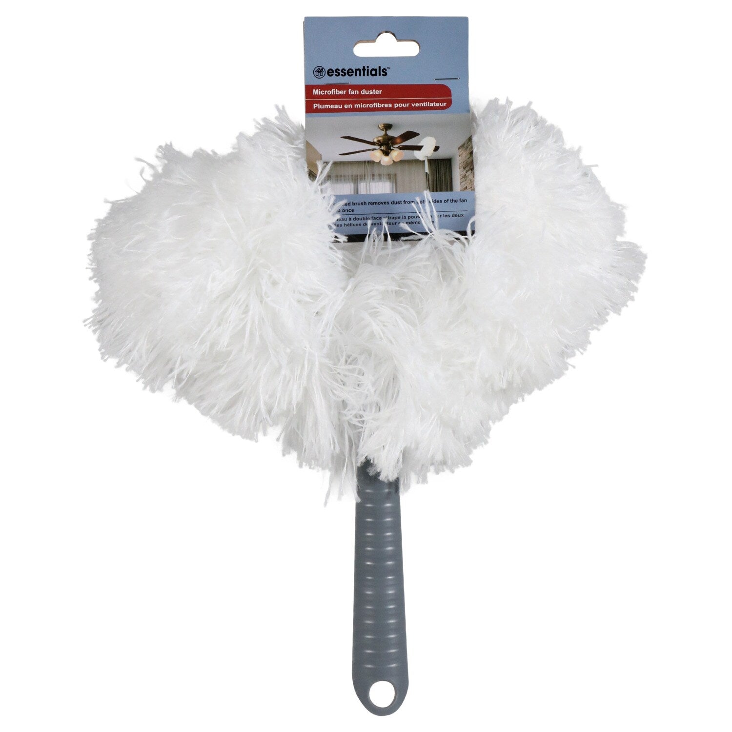 White Microfiber Fan Dusters (Pack of 24)