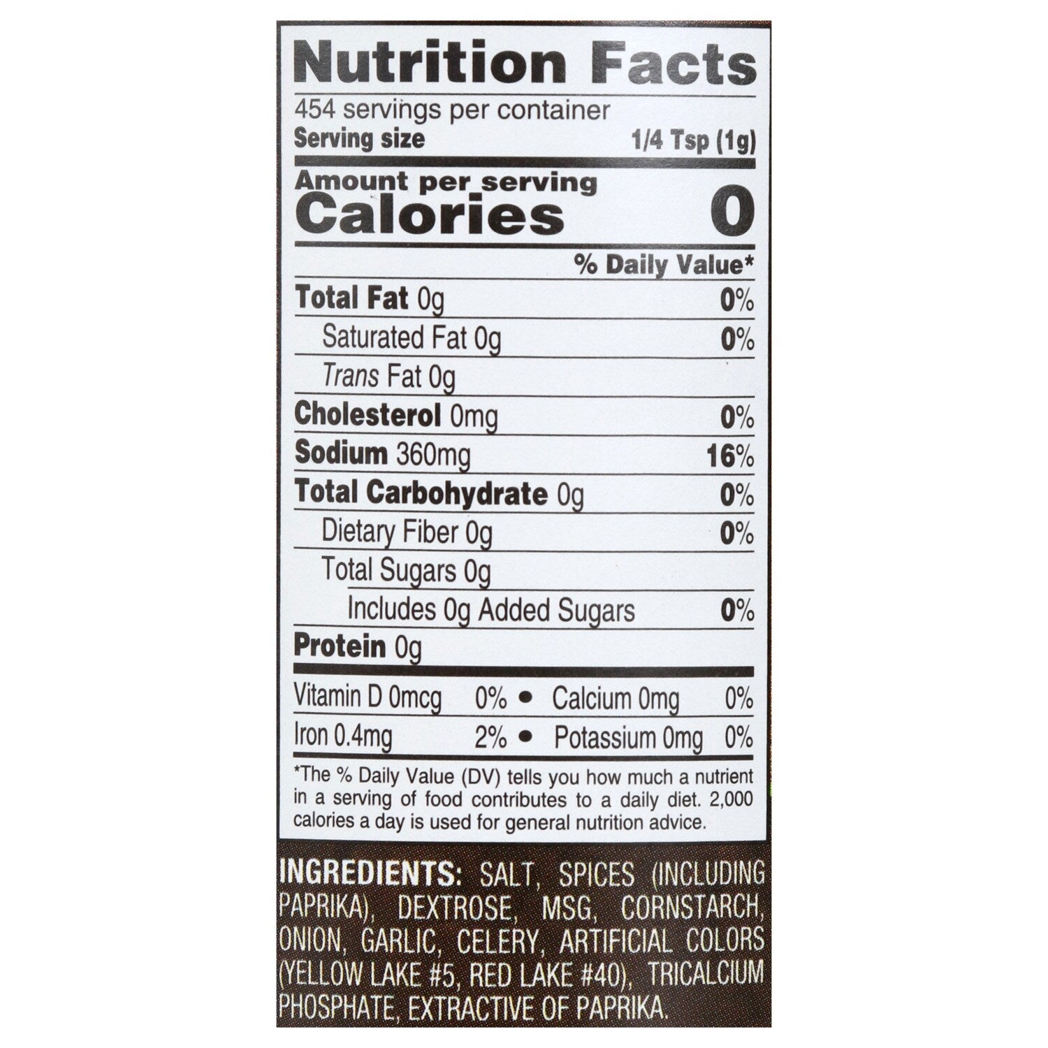 Supreme Tradition Seasoned Salt, 16 oz. (Pack of 12)