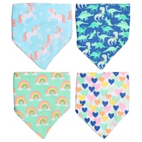 Baby's Bandana Bibs, 11.25x7.5-in. (Pack of 36)