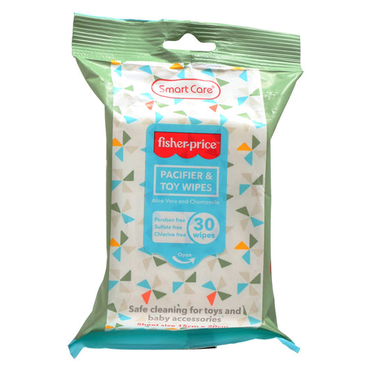 Fisher Price Pacifier and Toy Printed Wipes, 30-ct. Packs (Pack of 24)