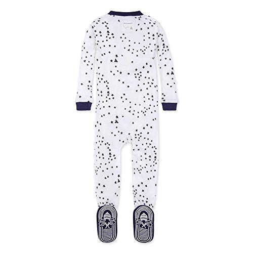 uni   Pajamas, Zip-front Non-slip Footed Pjs,  Cotton and Toddler Sleepers, Midnight Twinkle Bee, 24 Months US