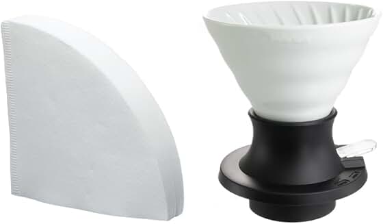 White 200ml Ceramic Immersion Dripper