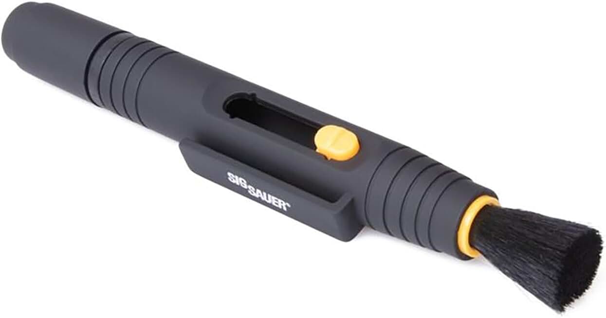 Lens Cleaning Kit with Retractable Brush and Tip