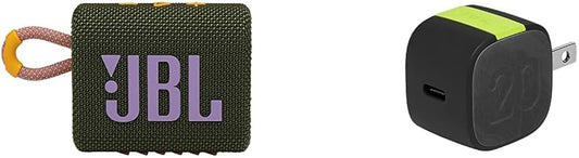 Portable Bluetooth Speaker and Compact USB-C Charger