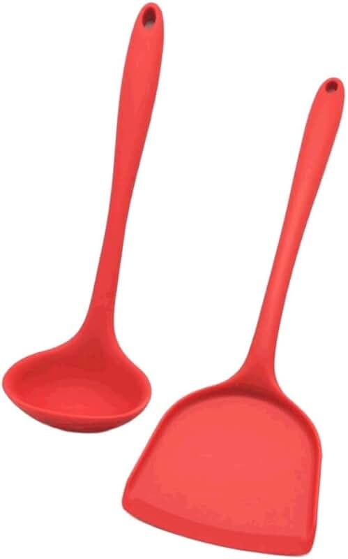 Silicone Slotted Spatula for Cooking and Baking