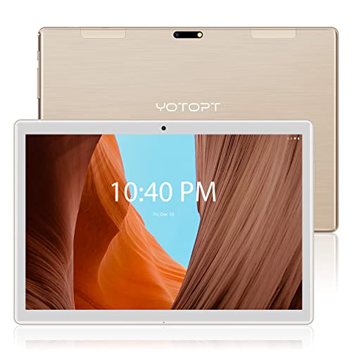 10 inch Android 11 Tablet, 10.1 inch Octa-Core Tablets, 64GB Storage, 128GB Expandable, 2.5D IPS Display, 8MP Camera, GPS, WiFi, Bluetooth, FM, Type C, Google Tablet PC