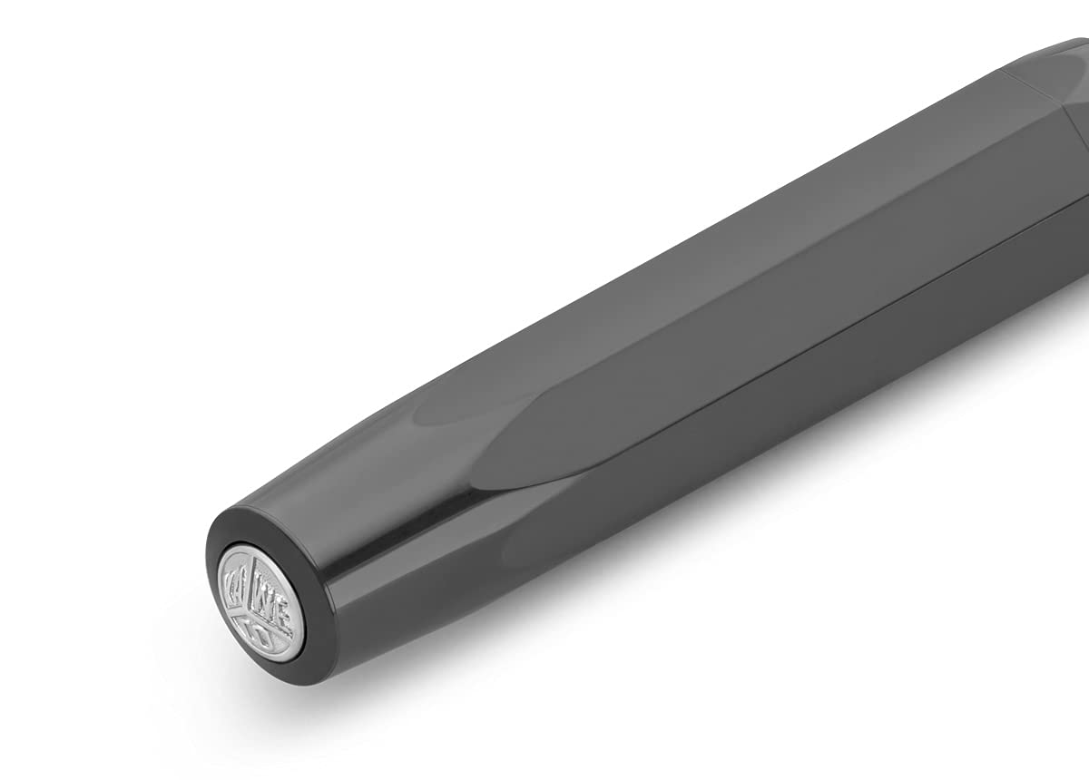 Grey Skyline Sport Fountain Pen with Broad Point
