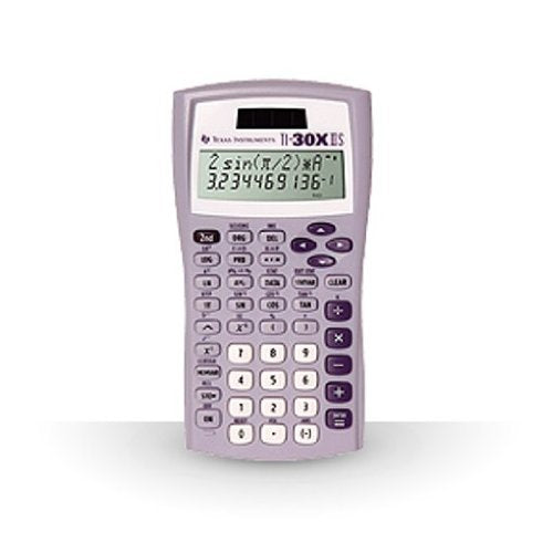 TI-30X IIS 2-Line Scientific Calculator in Lavender