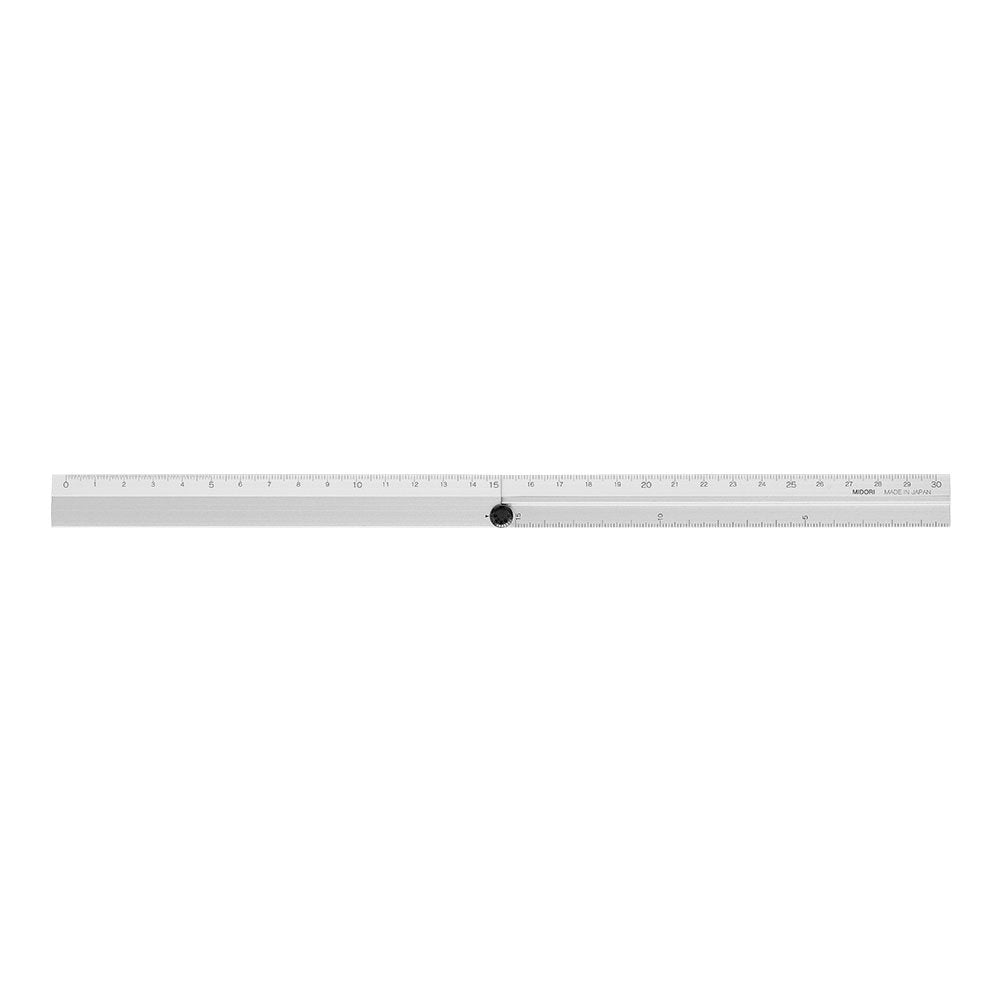30cm Silver Aluminium Ruler