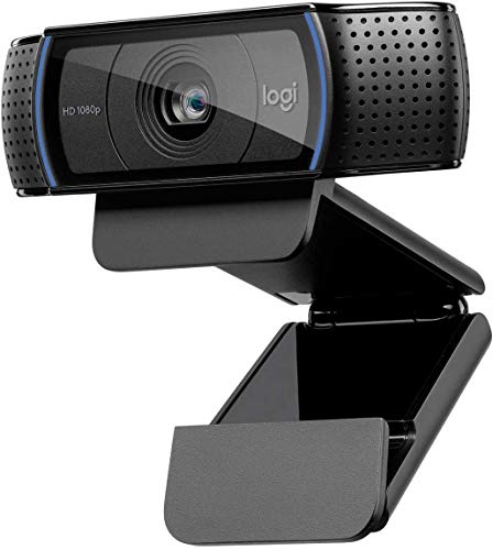 Webcam C920S HD Pro with Privacy Shutter - 1080p Streaming Widescreen Video Camera - Built in Microphone for Recording