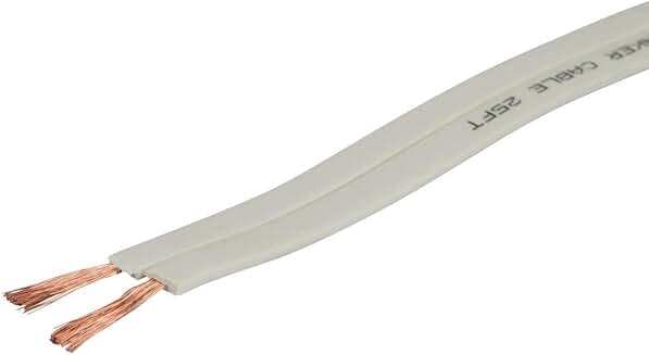 50 Feet 16-Gauge Pure Copper Flat Speaker Wire