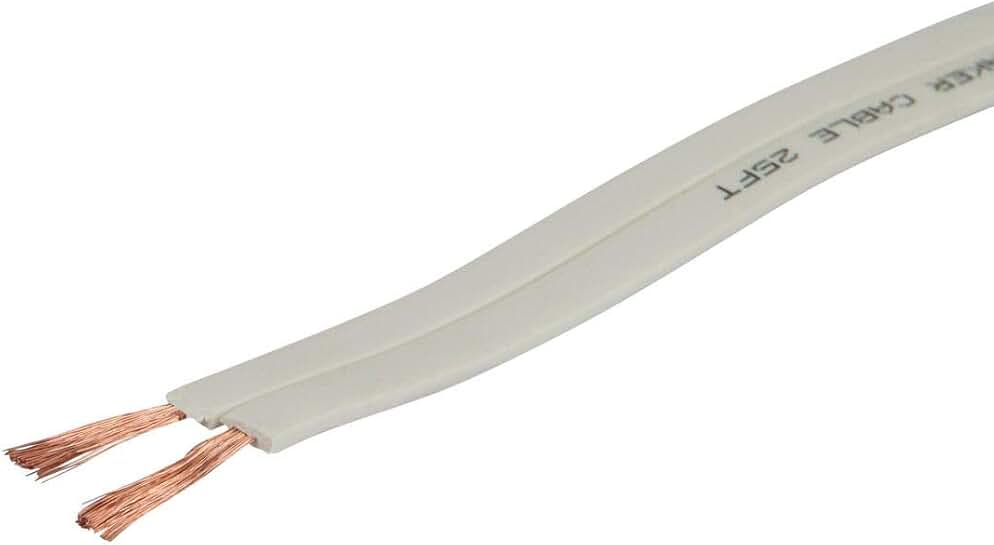 16AWG 100-Foot Copper Flat Speaker Wire