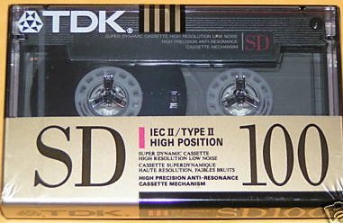SD 100 AUDIO CASSETTE TAPE