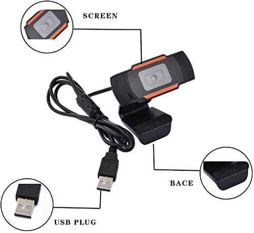 Webcam with Microphone, USB Meeting Webcam,Desktop Laptop Webcam, 1080P HD Webcam with TripodWeb Camera with Microphone, for Video Calling Recording Conferencing