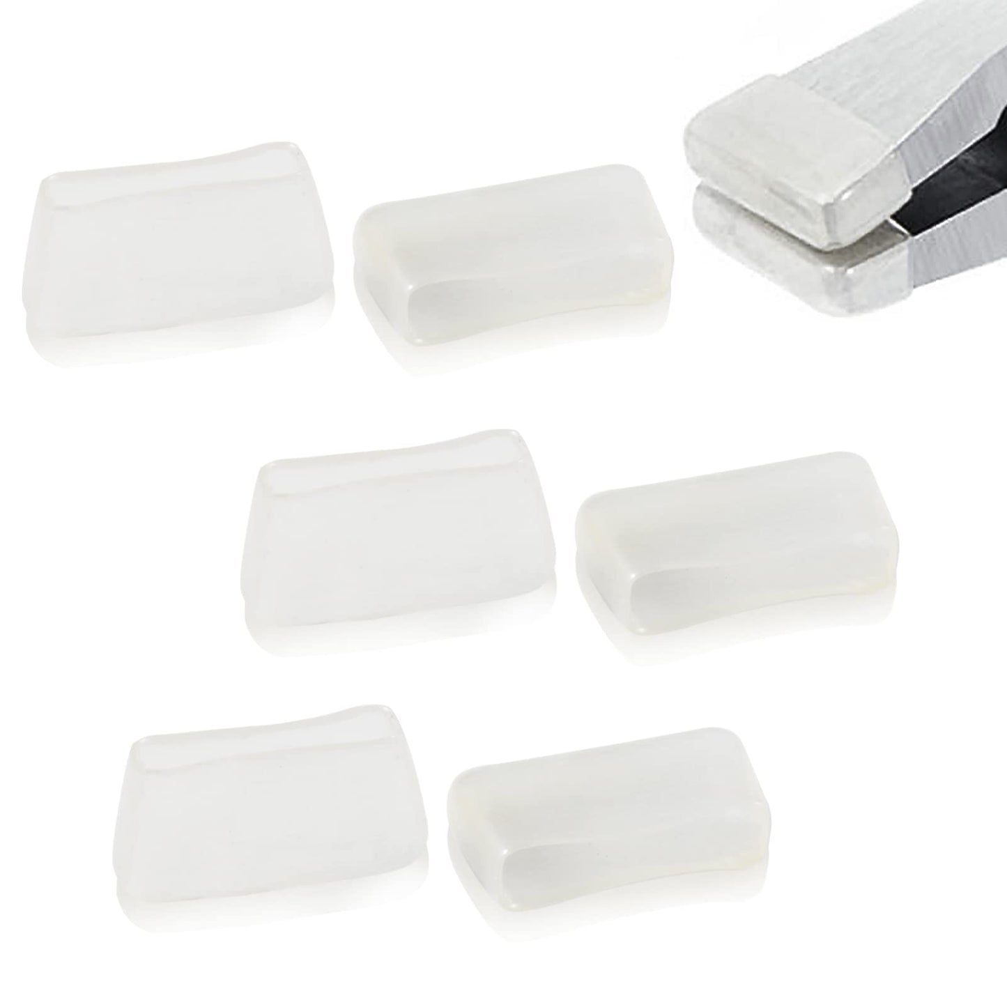 6-Pack Rubber Tips for Glass Breaking Pliers
