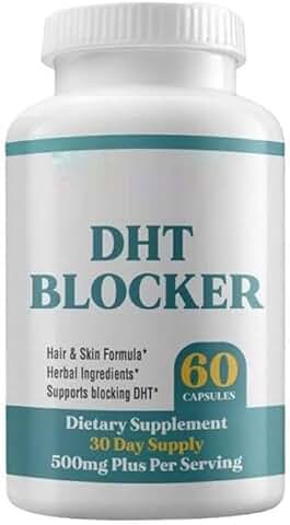 DHT Blocker for Hair Growth and Skin, 60 Count