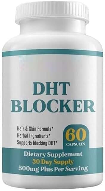 DHT Blocker for Hair Growth and Skin, 60 Count