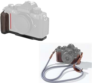 Wooden Handgrip and Camera Case Kit for Nikon Z f