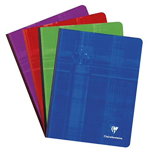 Clothbound Notebook, French Ruled, 96 Sheets