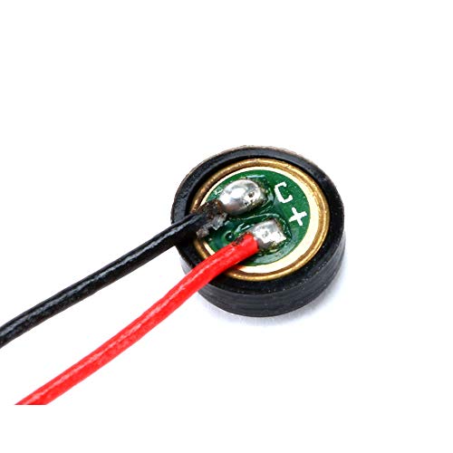 10 pcs 41.5MM Capacitive Electret Microphone/Pick-Up -58+-3dB (wire length:5.5CM) MIC Electret Condenser 4 X 1.5MM for MP3 MP4