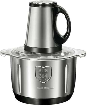 5L Electric Food Processor with 5-Speed Settings
