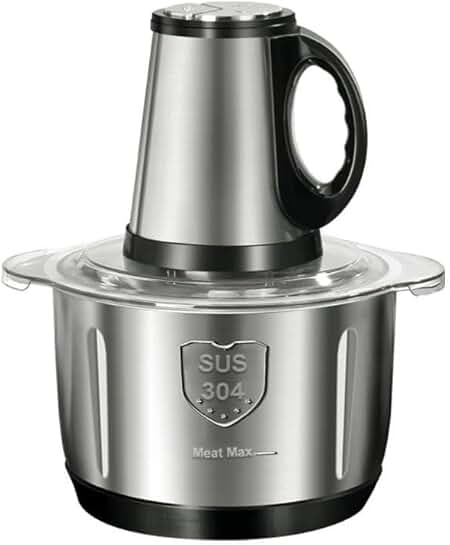 5L Electric Food Processor with 5-Speed Settings