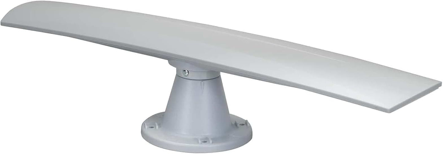 Omni Directional TV/AM/FM Antenna with Distribution Plate