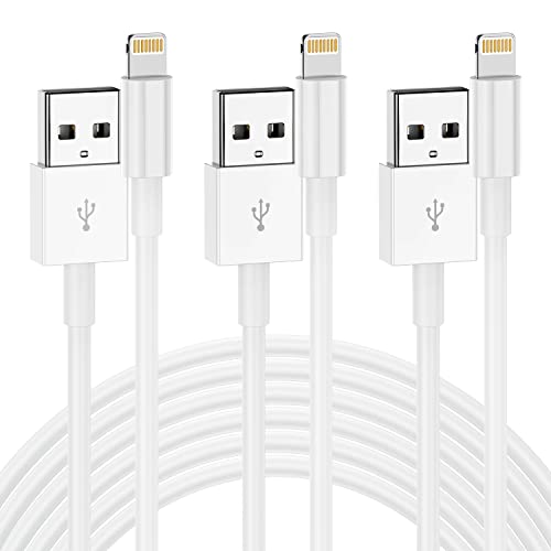 [Apple MFI ] iPhone Charger Cable 10 Ft, 3Pack Extra Long USB A to Lightning Cable 10 Feet,Apple Charging Power Cord 10 Foot for iPhone 13 12 11 Pro Max Mini XR X 9 8 7Plus 6 6s ipad