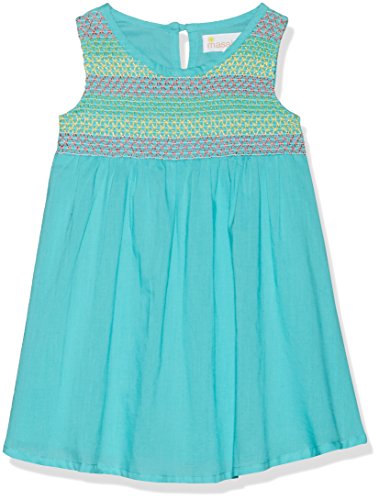 Girls' Kimi Dress, Turquoise, 3-6 Months