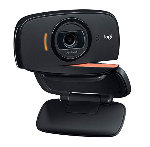 HD Webcam C525, Portable HD 720p Video Calling with Autofocus - Black