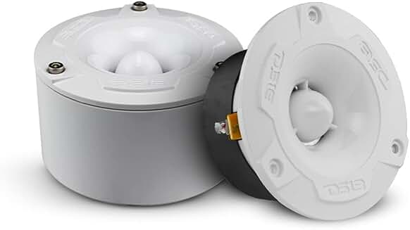 Waterproof Aluminum Bullet Tweeters, 1 inch, 240W, 4 Ohms (Pair)