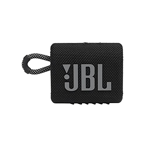 Portable Bluetooth speaker with built-in battery, waterproof and dustproof in black