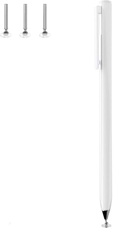 High Precision Touch Screen Stylus Pen in White