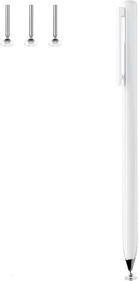 High Precision Touch Screen Stylus Pen in White