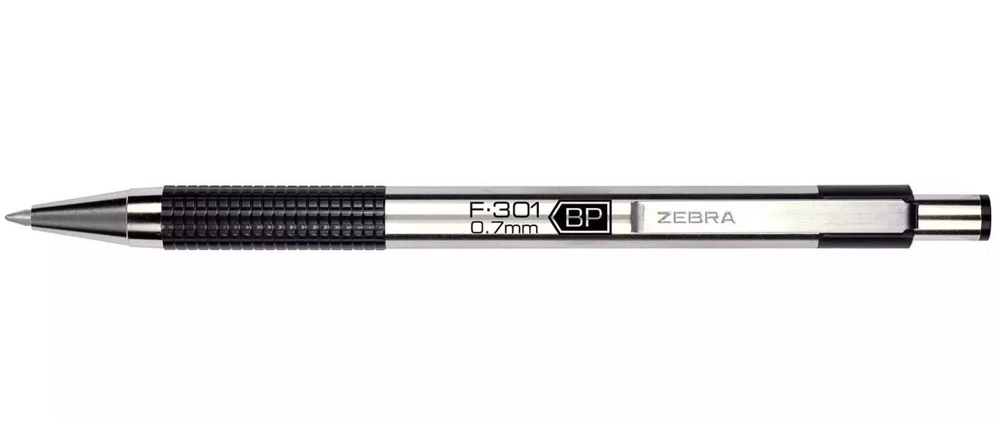 Pack of 9 Black Ink Fine Point Retractable Pens
