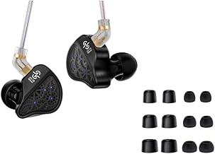 Six pairs of replacement earbuds for in-ear headphones