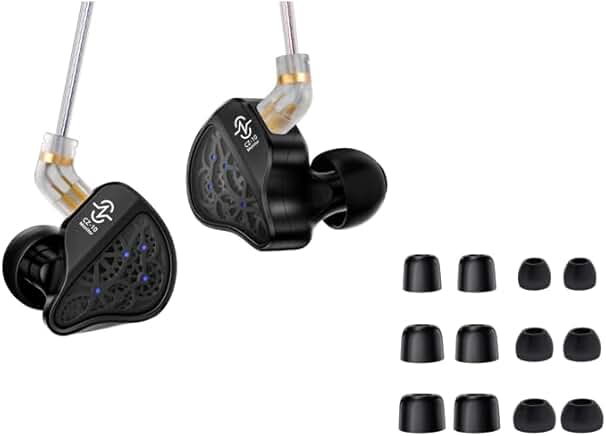 Six pairs of replacement earbuds for in-ear headphones