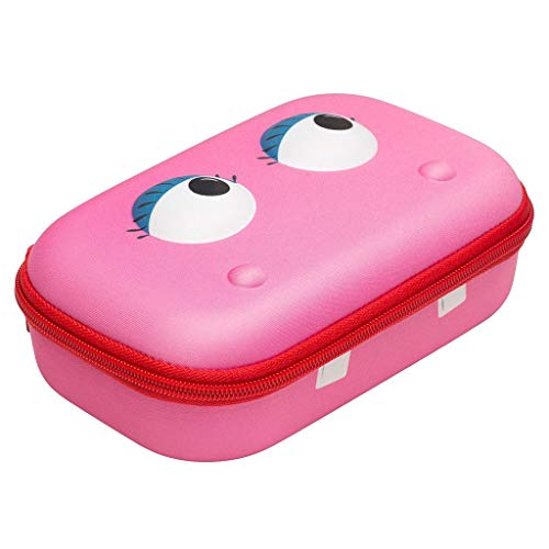 Large Pink Pencil Box for School and Stationery