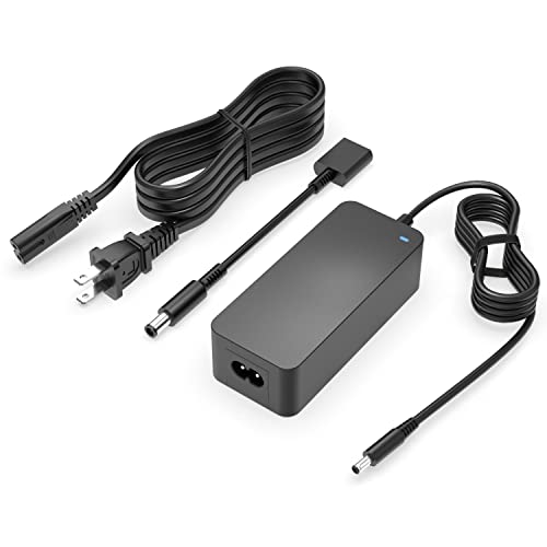 65W/45W Charger for Dell Laptop Charger - (Portable, for All 65W/45W Round Connectors)(Safety by UL)